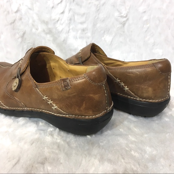 Clarks Unstructured Womens Size 9 W Brown - Picture 4 of 7